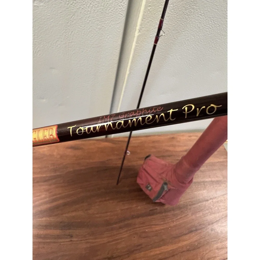 Vintage Pro Angler Tournament Pro Graphite Fly Fishing Rod With Cortland Crown 2
